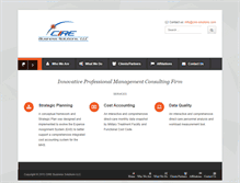 Tablet Screenshot of cire-solutions.com
